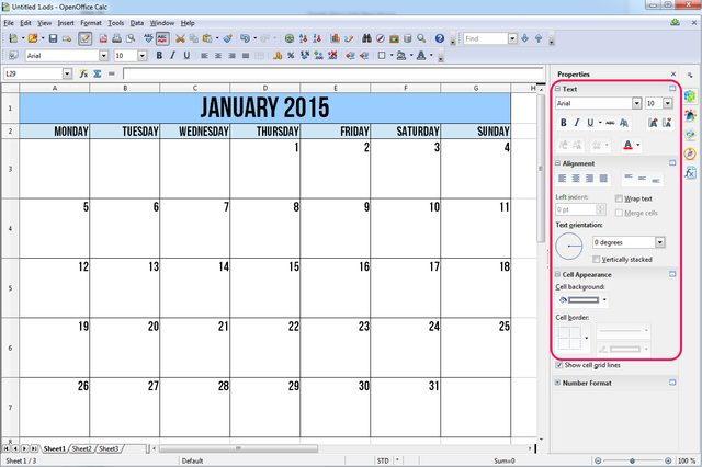 Hoe maak ik een kalender in OpenOffice? - wikisailor.com