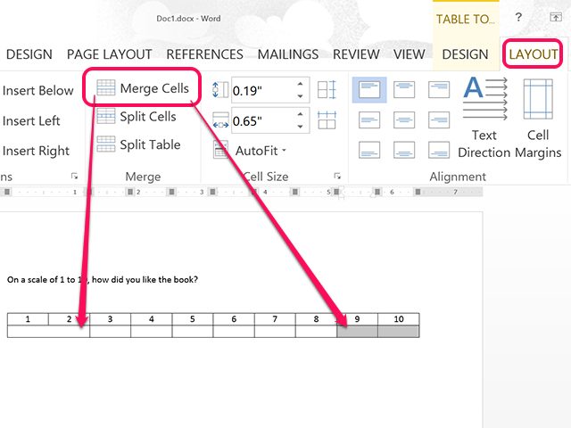 Hoe Maak Je Een Schaal Van 1 Tot En Met 10 In Microsoft Word 