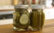 Hoe maak je zelfgemaakte ingeblikte frisse Dille Pickles - eenvoudig basisrecept
