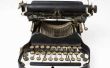 Delen van een schrijfmachine en hun betekenis