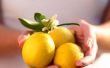 Hoe te snoeien van een boom met ingemaakte citroen