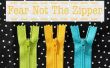 Hoe om te naaien een rits in kleding