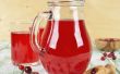 Ongezoete Cranberry sap & Water Detox