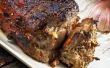 Barbecue Tips voor varkensvlees Rib "briskets" aangeduide