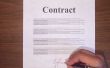 Kunstenaar Contract overeenkomst