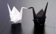 Instructies voor Origami met papier afdrukken