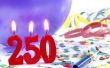 Wat Is de Term voor een 250e verjaardag?