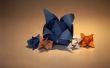 Hoe maak je een ronde Origami kom