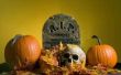 Ideeën voor grafsteen inscripties voor Halloween