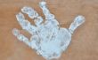 Hoe verf je Baby's Hand- en voetafdrukken