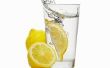 Hoe om te profiteren van citroen Water