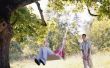Hoe te een peuter Swing op een boom hangen