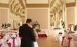 Do-It-Yourself plafond Decor & draperen voor bruiloften