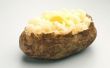 Is een zwarte vlek in het midden van een gepofte aardappel veilig?