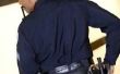 Het rangschikken van een politie Duty Belt met een garnizoen riem