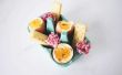 Zoete recept idee: Mini Cheesecakes geserveerd in eierschalen