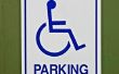 Handicap parkeren vergunning regels