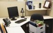 Hoe meet je een L-vormige bureau
