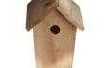 Wat soort hout wordt gebruikt voor de huizen van de vogel?