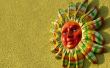 Oude Inca zon maskers