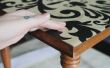 Het gebruik van de Wallpaper voor het decoreren van meubilair