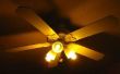 Hoe te stoppen met een plafondlamp Fan van wiebelen