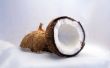 Hoe te stoppen met haaruitval met kokosmelk