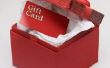 Het valideren van een Gift Card Code