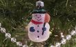 Hoe maak je een sneeuwpop Lightbulb Ornament