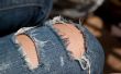 Hoe maak je Ripped Jeans met een mes & schaar
