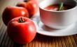 Hoe te bakken van ongeschilde tomaten