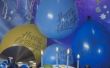 Hoe maak je ballonnen daling van het plafond voor een verjaardagsfeestje