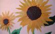 Hoe te schilderen zonnebloemen