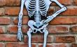 Zelfgemaakte Skelet Halloween kostuum voor kinderen