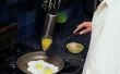 Hoe te bakken van een ei zonder loopneus dooier