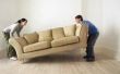 De lengte van de gemiddelde Sofa