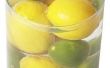 How to Keep citroenen aan de onderkant van een vaas
