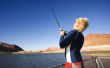 Southern Utah Lake kamperen en vissen voor Kids