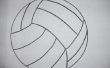 Hoe teken je een volleybal