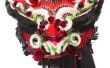 Hoe maak je een masker van de draak kartonnen doos voor Chinees Nieuwjaar