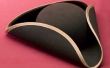 Hoe maak je een Tri-Cornered Black Hat uit bouw papier