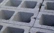 Toen werden de betonnen blokken eerst gemaakt?