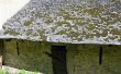 Het verwijderen van mos op een Cedar Shake dak