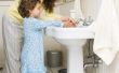 Hoe leren kinderen om hun handen te wassen