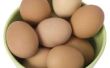 Helpt citroensap rauwe eieren houden draaien groen wanneer u ze koken?