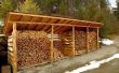 How to Build een loods met een schuin dak