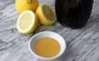 Hoe de behandeling van een litteken met honing & citroen