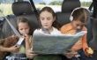Hoe houden kinderen bezig in de auto