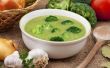 Zelfgemaakte crème van Broccoli soep