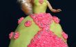 Aanwijzingen voor het maken van een Barbie jurk taart